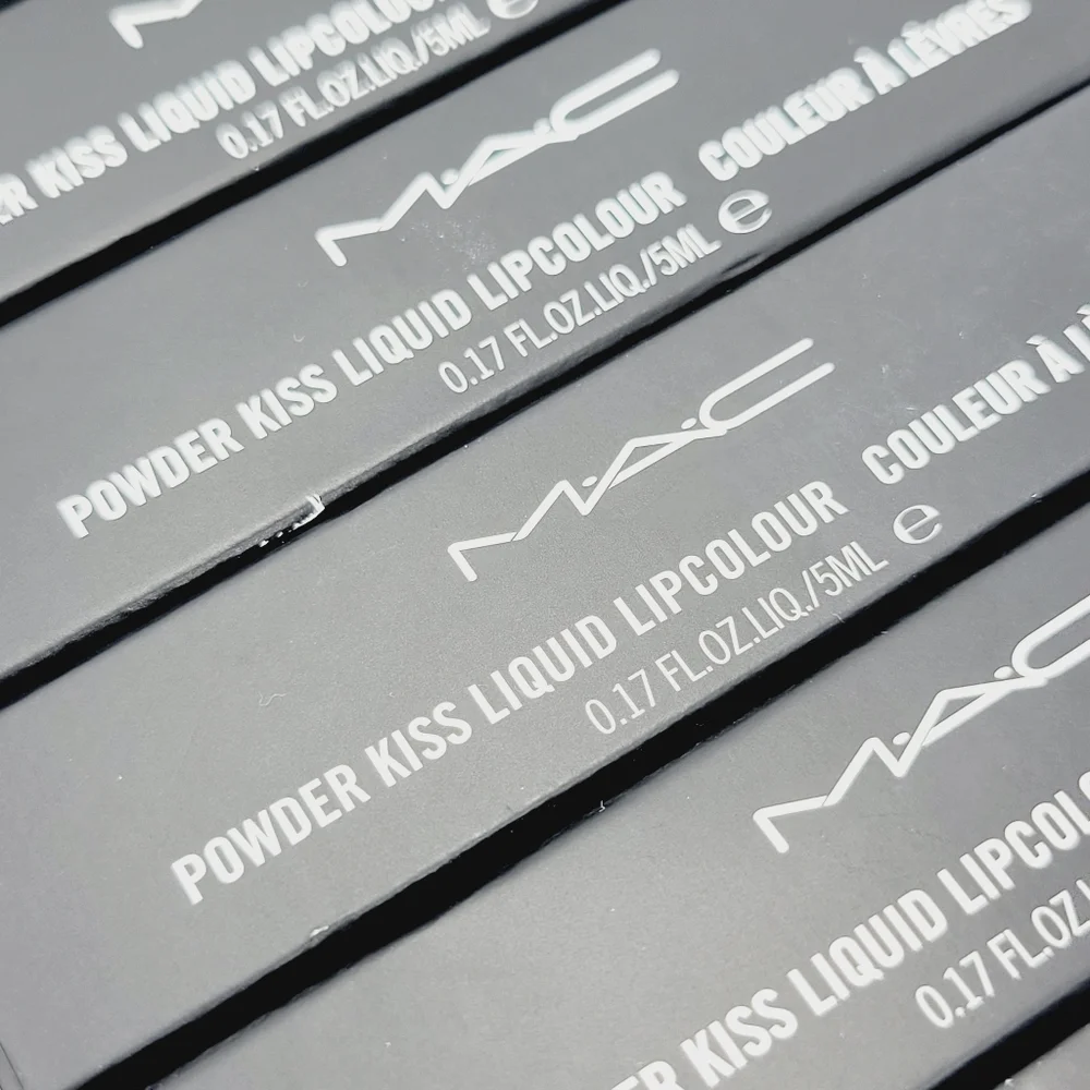 MAC Cosmetics Powder Kiss Liquid Lipsticl Chestnut Warm Brown Brand New In Box